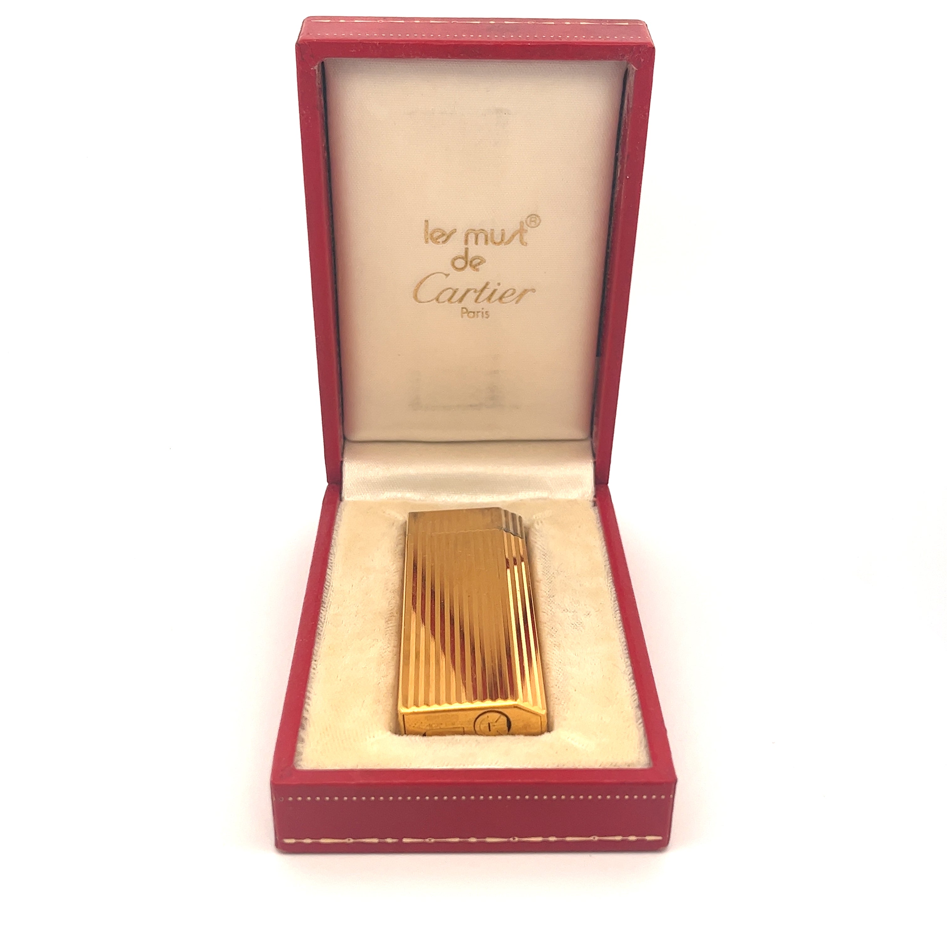 Vintage Cartier Paris Gold Vermeil Lighter – ASSAY