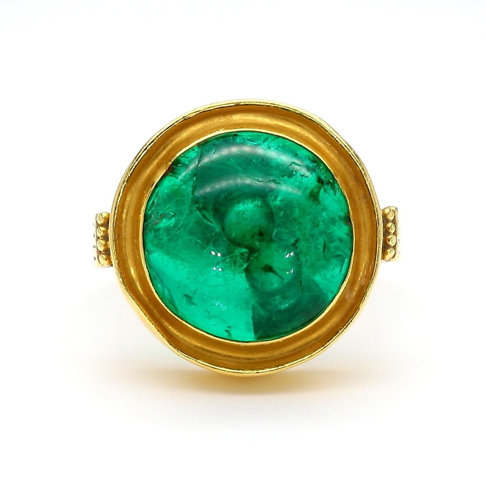 Emerald Cocktail Rings