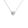 1-2 Carat Round Lab Diamond Floating Solitaire Pendant Necklace