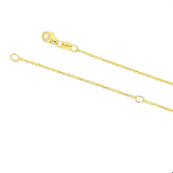 1-3 Carat Oval Lab Diamond East West 14K Gold Floating Pendant Necklace – Assay Jewelers