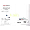 10.38 Carat Blue Sapphire and Diamond 18K White Gold Drop Earrings