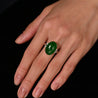 16.25 Carat Imperial Jade Ring | Fei Cui Jadeite Jade Type A