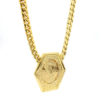1909 US Indian Head $5 Gold Coin Pendant Necklace, 14K Gold with Diamonds – Assay Jewelers
