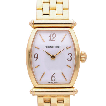 Audemars Piguet Carnegie Tonneau 20mm 18K Gold Watch Original Box – Assay Jewelers