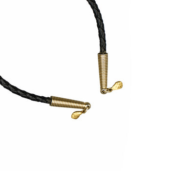 20 Dollar Lady Liberty 24k Gold Coin Alaskan Bolo Tie with Gold Nugget Tips – Assay Jewelers