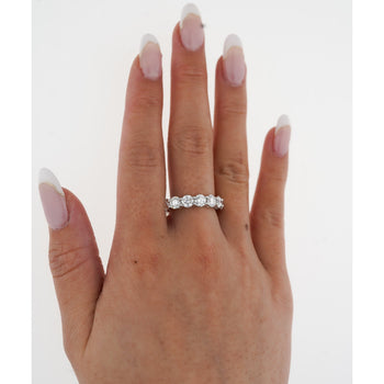 3 Carat Natural Diamond Wedding Band Ring in 18K White Gold Or Platinum Size 4-10 – Assay Jewelers