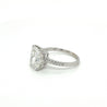 4.15 Carat Elongated Radiant Cut Lab Grown Diamond Ring | IGI Certified G/VS1