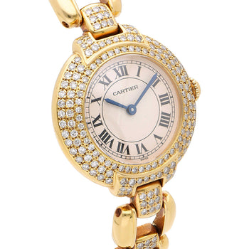 Cartier Panthere Vendome 8157907 27mm Diamond 18K Gold Ladies Watch – Assay Jewelers