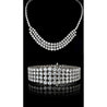 75ct Round Diamond Platinum Tennis Necklace & Bracelet Set