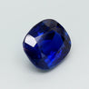 AGL Certified 5.75 Carat Burma No Heat Cushion Blue Sapphire and Diamond Ring