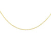 Collier chaîne câble fin 1,2MM en or massif 14K et 18K ASSAY Classic
