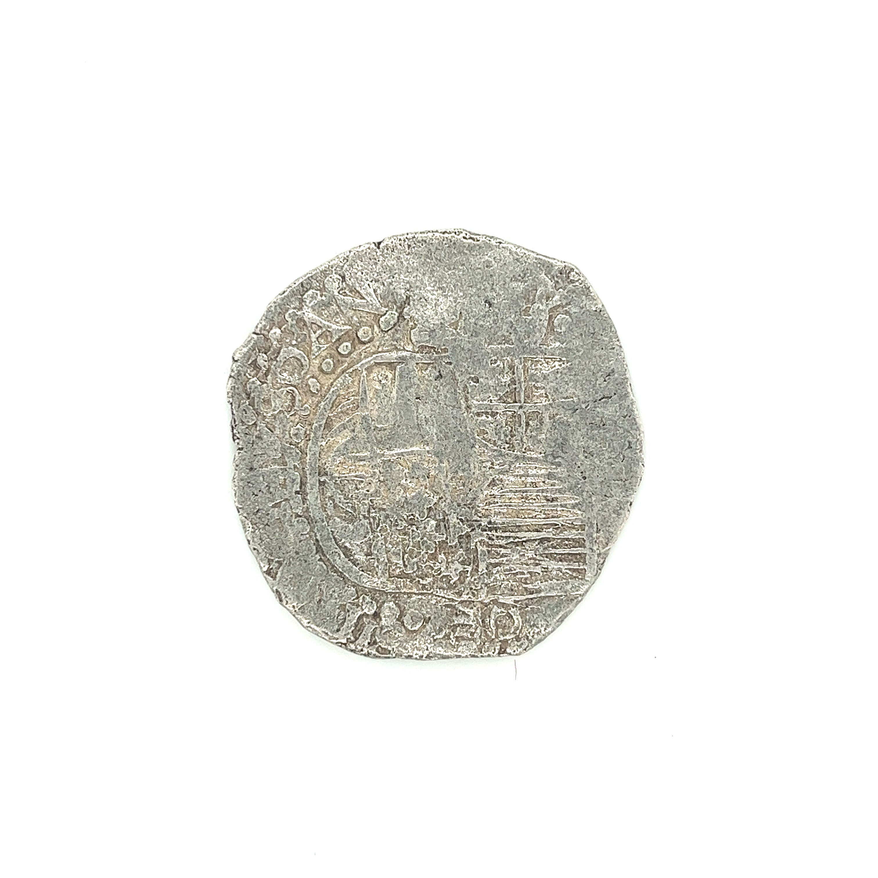 Authentic Atocha Coin 8 Reale Grade 2 Potosi Mint Unmounted
