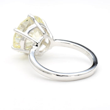 CGL Certified 6.3 Carat I/VS2 Round Diamond 14K White Gold Solitaire Engagement – Assay Jewelers