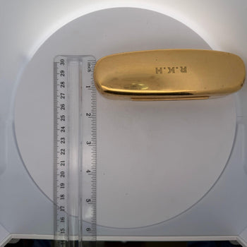 Cartier 14K Yellow Gold Monogrammed Eyeglass Case Box R.K.H Engraved 108 Grams – Assay Jewelers