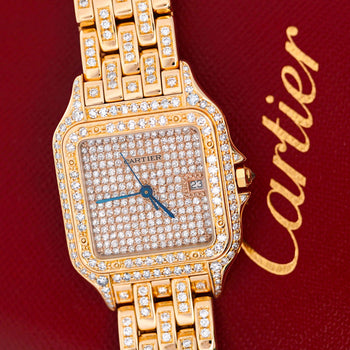Cartier Panthere 27mm 18K Gold Watch Ref 883968 – Assay Jewelers