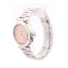 Cartier Pasha 2308 Diamond 18K White Gold Pink Dial Bracelet Automatic Watch
