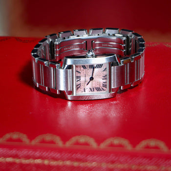 Cartier Tank Francaise Ref. W51035Q3 160th Anniversary Asia Limited Steel Watch – Assay Jewelers