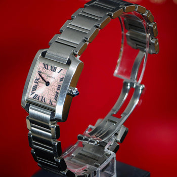 Cartier Tank Francaise Ref. W51035Q3 160th Anniversary Asia Limited Steel Watch – Assay Jewelers