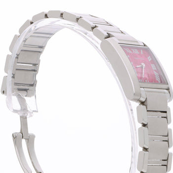 Cartier Tank Francaise W51030Q3 Raspberry Rose Dial Christmas Edition Watch – Assay Jewelers