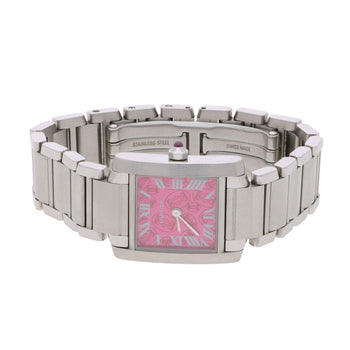 Cartier Tank Francaise W51030Q3 Raspberry Rose Dial Christmas Edition Watch – Assay Jewelers