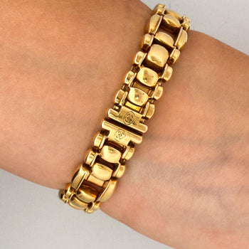 Cartier Vendome 878999 18K Gold Manual Gadroon Link 26m Watch – Assay Jewelers