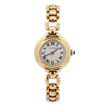 Cartier Vendome 878999 18K Gold Manual Gadroon Link 26m Watch – Assay Jewelers