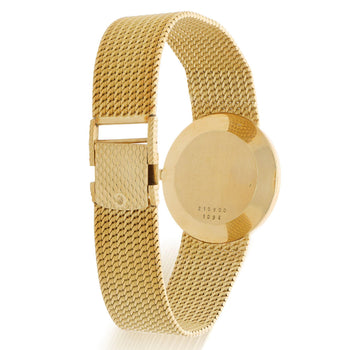 Chopard Classic 1094 Circa 1985 18K Yellow Gold Mesh Bracelet Watch – Assay Jewelers