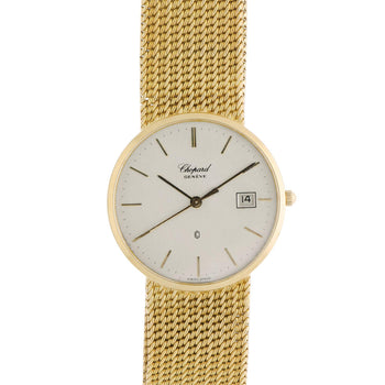 Chopard Classic 1094 Circa 1985 18K Yellow Gold Mesh Bracelet Watch – Assay Jewelers