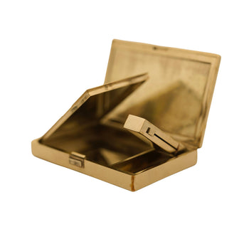 French Art Deco 20 Carat Gold Burma Ruby & Diamond Invisible Set 18K Gold Hinged Box – Assay Jewelers