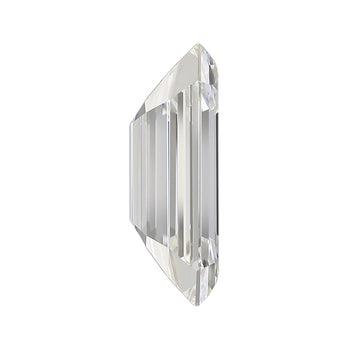 GIA 6.16 Carat Emerald Cut Diamond and Trapezoid Three Stone Engagement Ring – Assay Jewelers