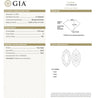 GIA Certified 1.5 Carat Marquise Cut E/VS2 Diamond Horizontal Set Mens Pinky Ring