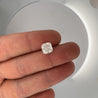 GIA Certified 3.01 Carat E/VS1 Cushion Cut Diamond Mens Solitaire Bezel Ring