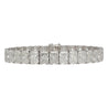 GIA Certified 46 Carat Radiant Cut Diamond Tennis Bracelet