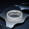 GIA Certified 46 Carat Radiant Cut Diamond Tennis Bracelet
