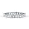 GIA Certified 46 Carat Radiant Cut Diamond Tennis Bracelet