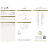 GIA Certified 6.76 Carat Pear Cut Diamond Stud Earrings