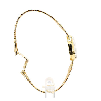 Gübelin 18K Gold Champagne Dial Mesh Bracelet Ladies Watch – Assay Jewelers