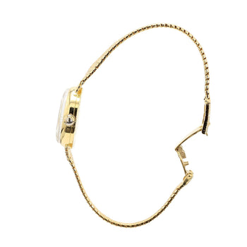 Gübelin 18K Gold Champagne Dial Mesh Bracelet Ladies Watch – Assay Jewelers