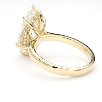 IGI Cert. 3 Carat Marquise Lab Diamond Hidden Halo Engagement Ring – Assay Jewelers