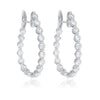 Inside Out Round Diamond Hoop Earrings | DR-34PCS-3.57CTW | SKU: ND1199-1