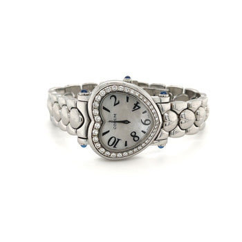 Ladies Corum Watch Mother of Pearl and Heart Shape Diamond Case – Assay Jewelers