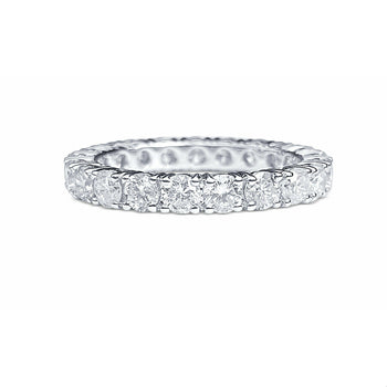 alt
Fede nuziale con diamanti naturali in montatura in oro bianco 18k – Assay Jewelers