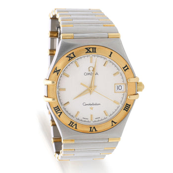 Omega Constellation 1312.30 Two Tone 33mm Roman Bezel White Dial Full Set Watch – Assay Jewelers