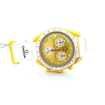 Omega Swatch Sunface Mission To The Sun Nuovo Di Zecca Set Completo Con Ricevuta – Assay Jewelers