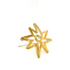 Paloma Picasso pour Tiffany & Co. Broche géométrique Étoile Céleste en or jaune 18 carats