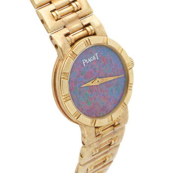 Piaget Dancer Opal Dial 18K Gold 90563 Quartz 23.5mm Watch – Assay Jewelers