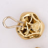 Roberto Coin Knot 18K Yellow Gold Stud Earrings Clip On Lever Backs