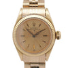 Rolex 24mm Oyster Perpetual 6619 18K Gold Vintage 1978 Wristwatch