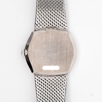 Rolex Cellini 3801 Silver Dial 26mm 18K White Gold Vintage Ladies Watch – Assay Jewelers