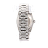 Rolex DateJust President Diamond & Sapphire Watch With Box